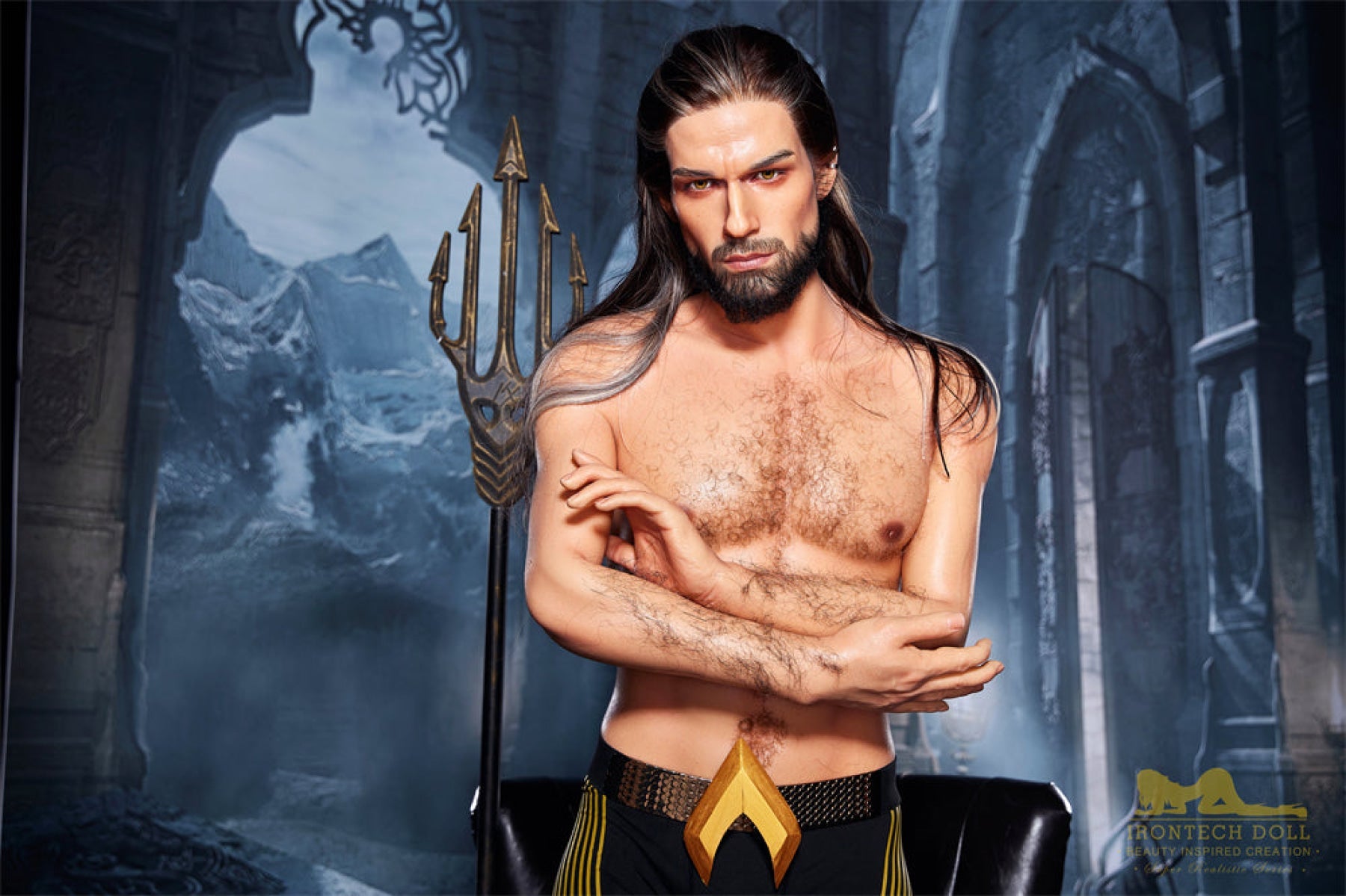 Thomas  170cm(5ft7)  Aquaman Silicone Male Sex Doll - IronTech Doll®