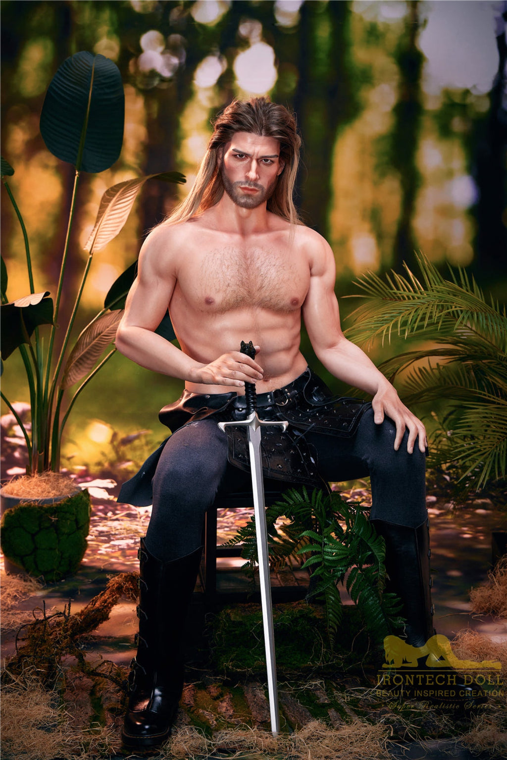 Thomas Warrior 176cm( 5ft8) Silicone Male Sex Doll - IronTech Doll®