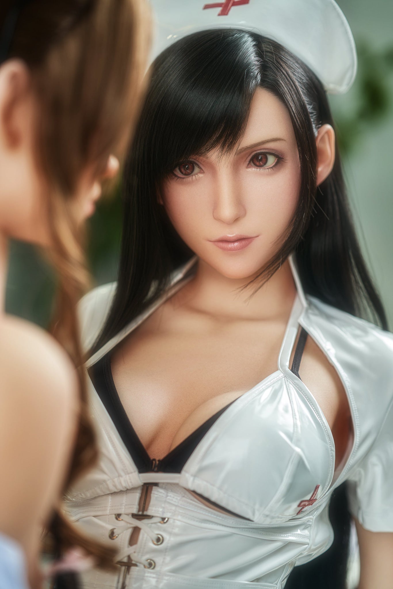 Tifa Nurse Silicone Sex Doll - Game Lady Doll