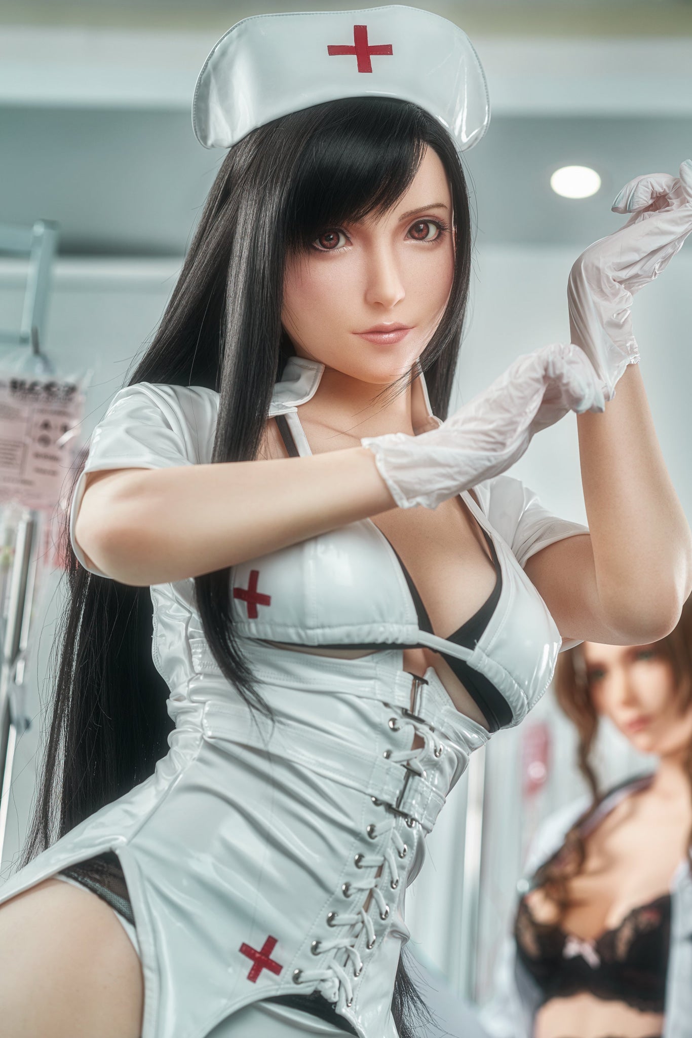 Tifa Nurse Silicone Sex Doll - Game Lady Doll