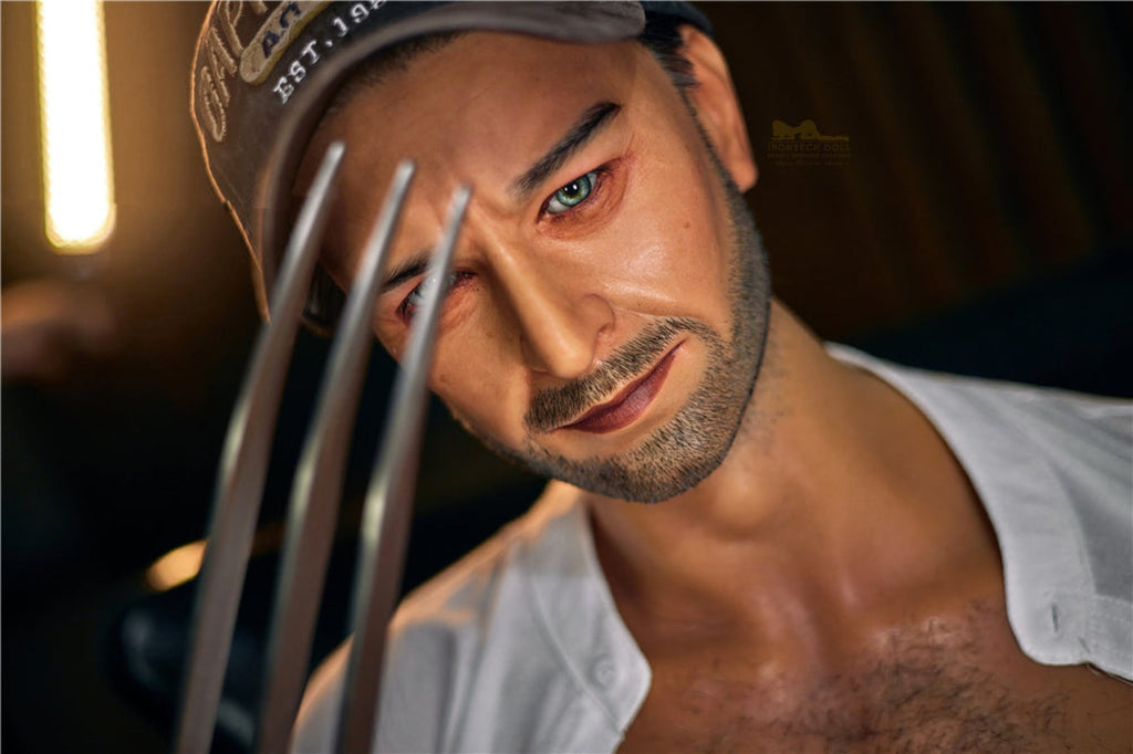William 176cm( 5ft8) Wolverine Silicone Male Sex Doll - IronTech Doll®