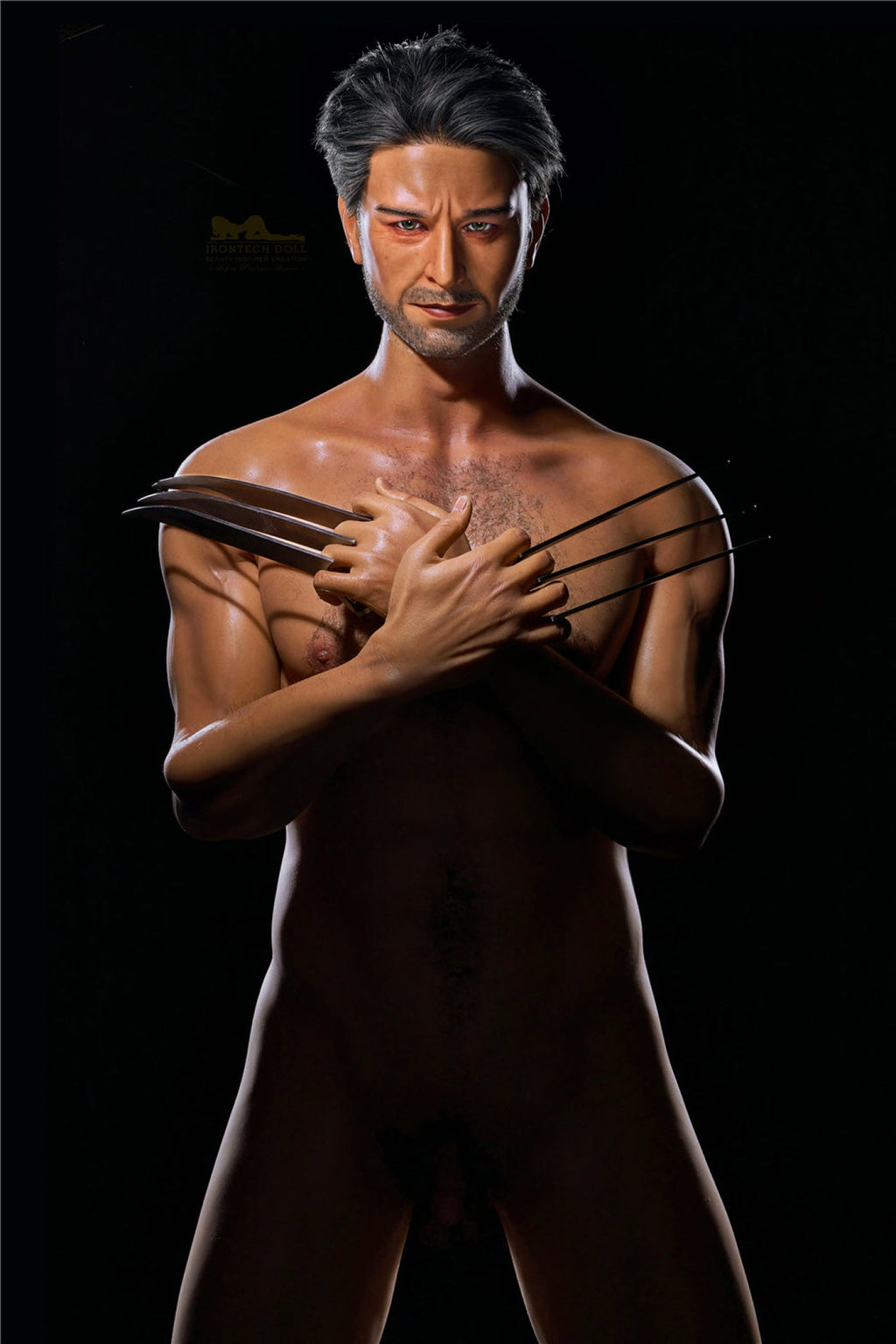 William 176cm( 5ft8) Wolverine Silicone Male Sex Doll - IronTech Doll®