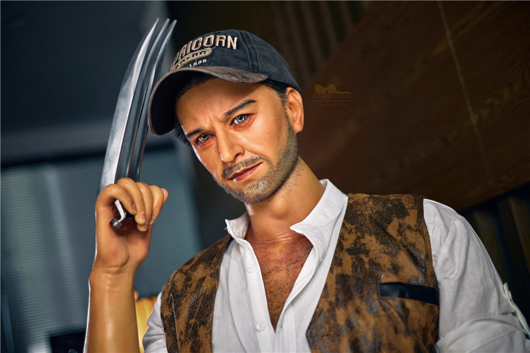William 176cm( 5ft8) Wolverine Silicone Male Sex Doll - IronTech Doll®