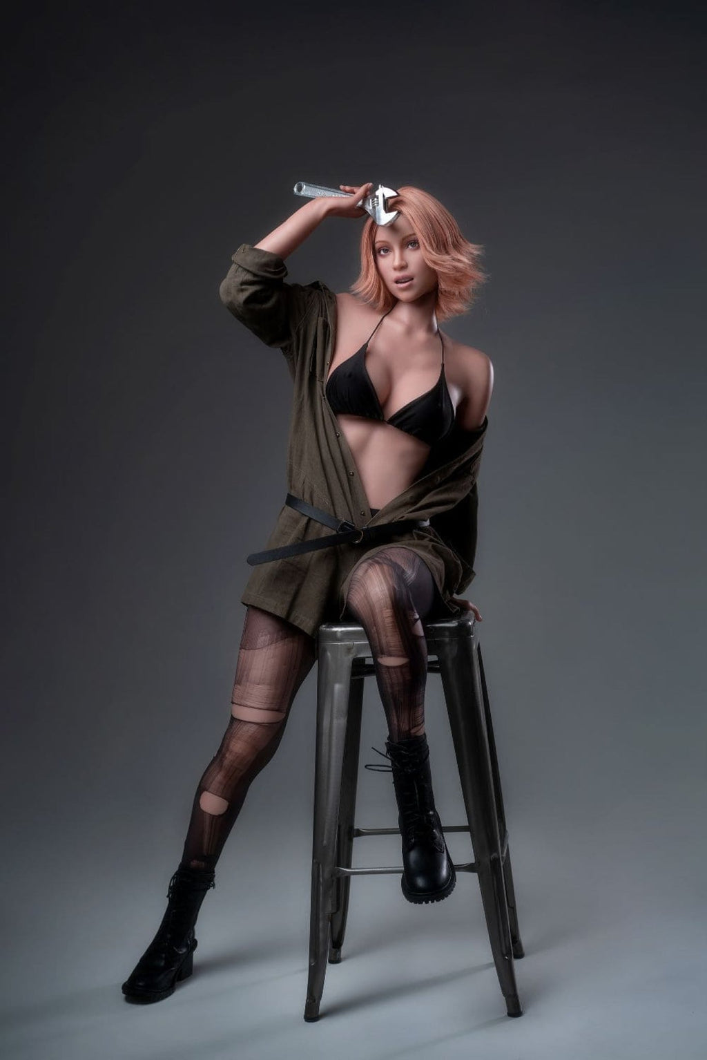 Valerie Red Head Premium Silicone Sex Doll - Movable Jaw - Zelex Inspiration Series