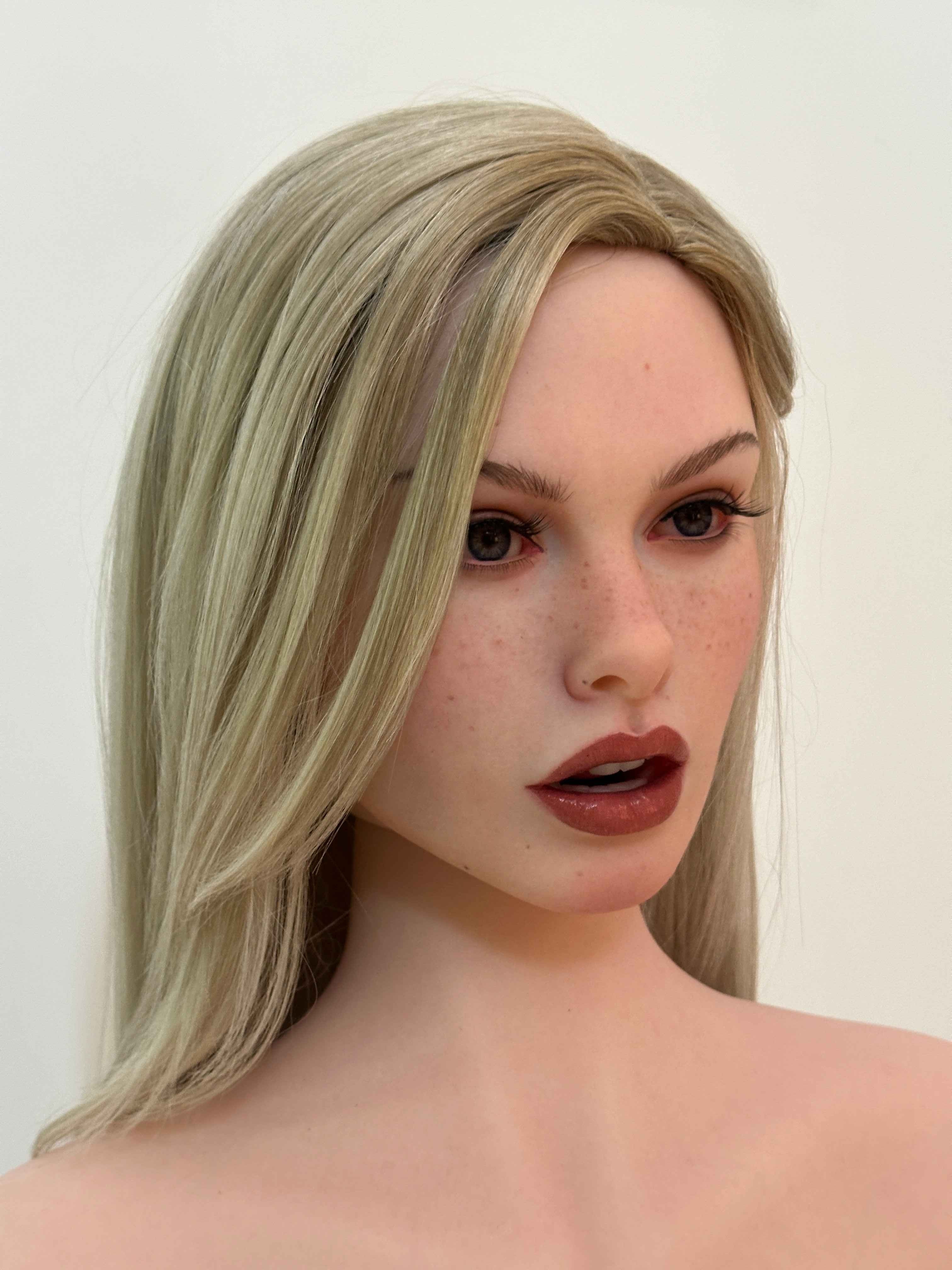 Gwyneth Premium Silicone Head (Movable Jaw) + SLE Body Sex Doll - ZELEX® [USA STOCK]