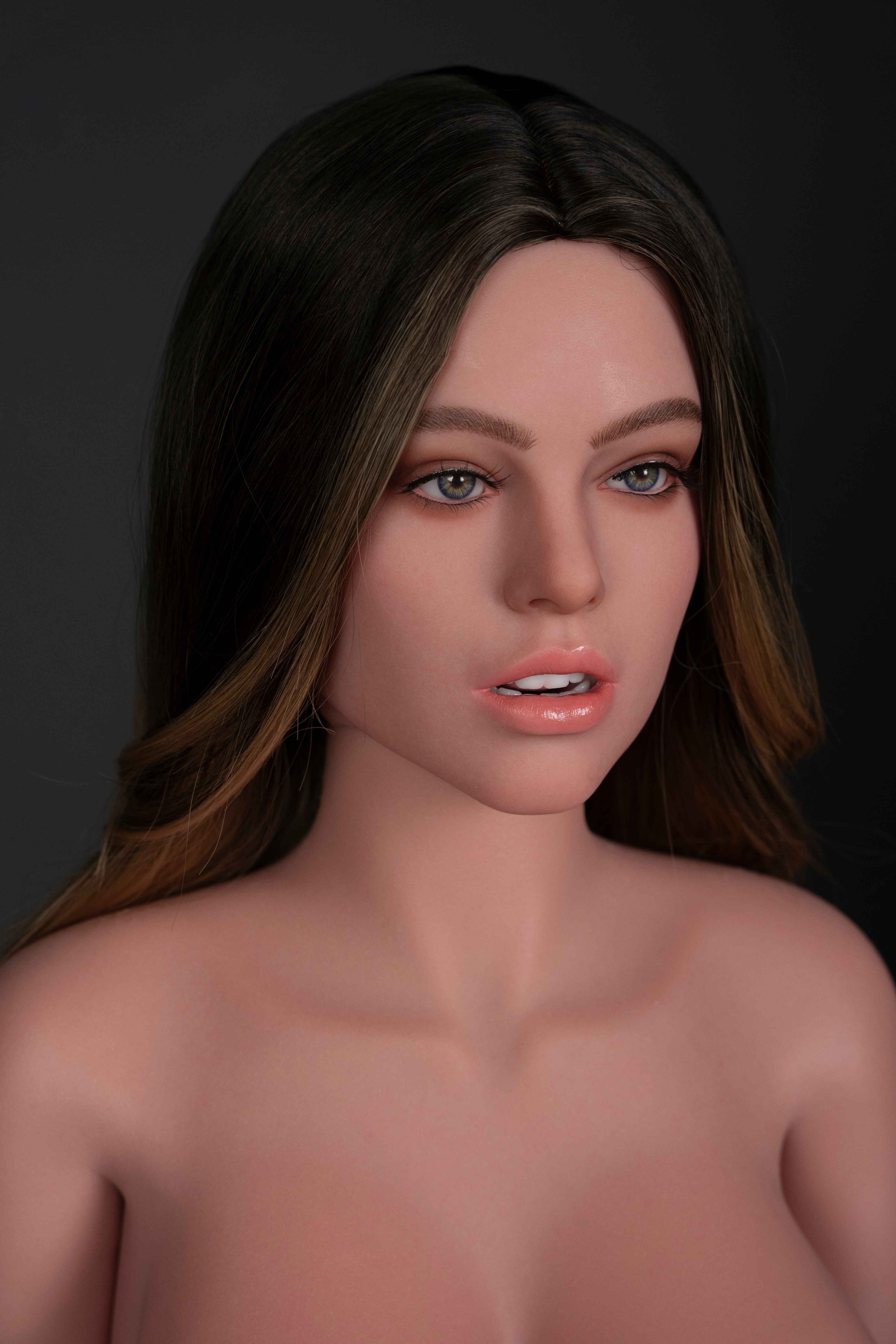 Emily Silicone Head (Movable Jaw) + SLE Body Premium Sex Doll - ZELEX® [USA STOCK]