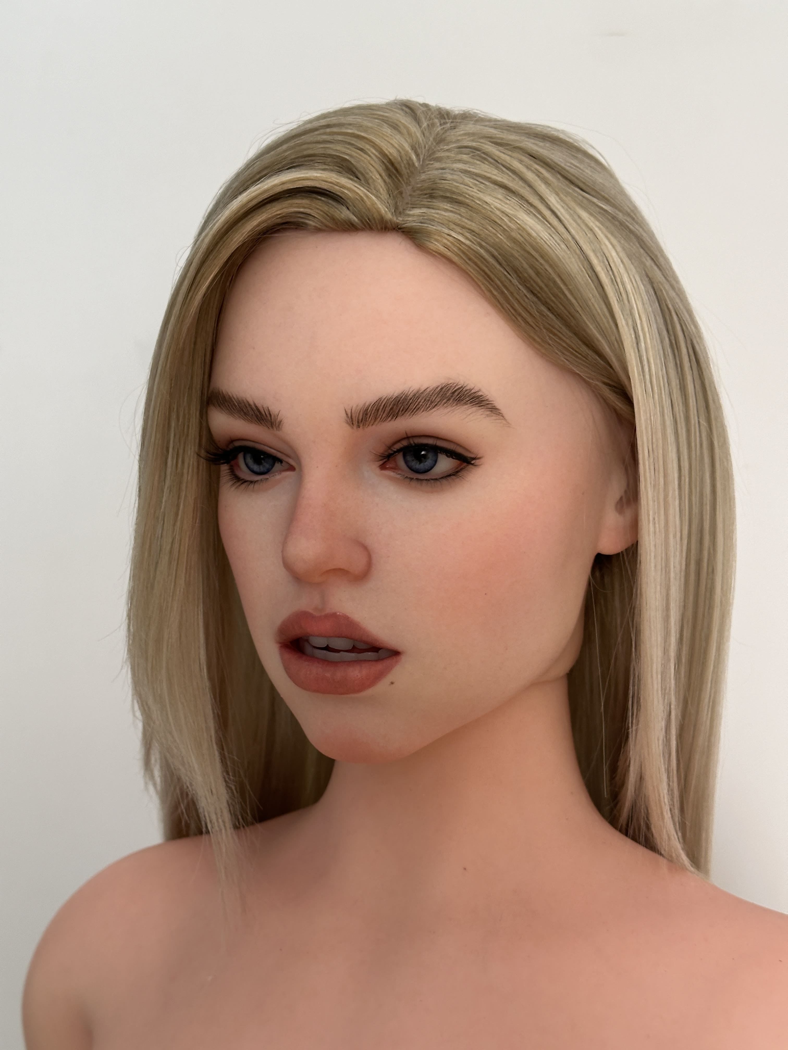Jasmine Premium Silicone Head (Movable Jaw) + SLE Body Sex Doll - ZELEX® [USA STOCK]