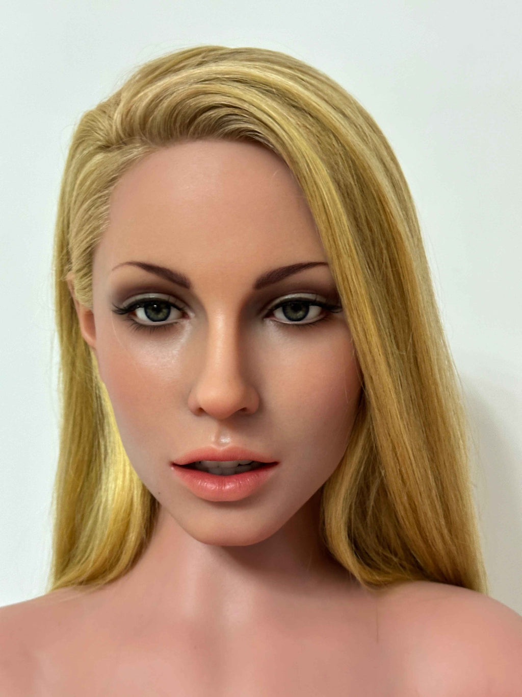 Janett Premium Silicone Head (Movable Jaw + Implanted Hair) + SLE Body Sex Doll - ZELEX® [USA STOCK]