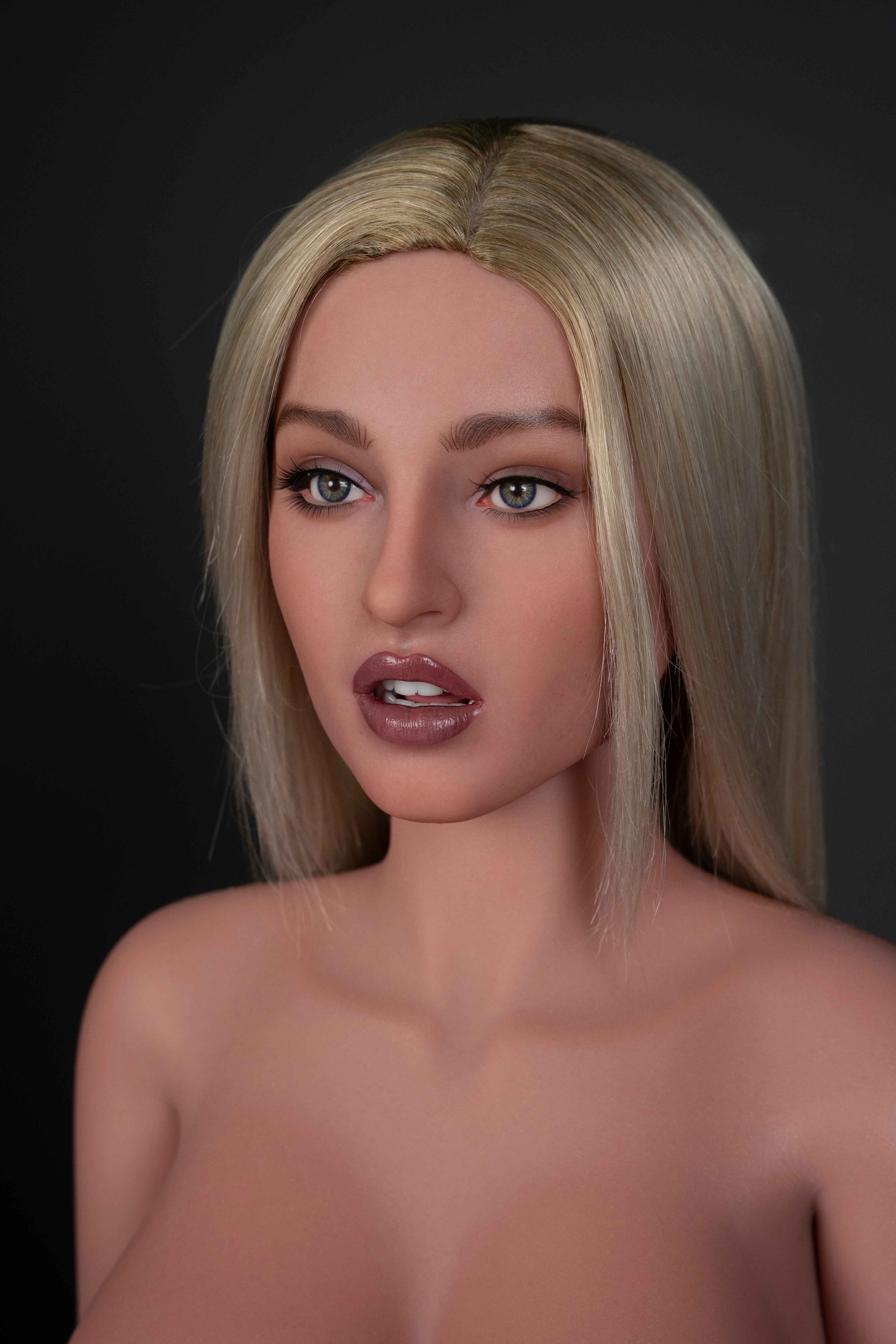 Charlotte Silicone Head (Movable Jaw) + SLE Body Premium Sex Doll - ZELEX® [USA STOCK]