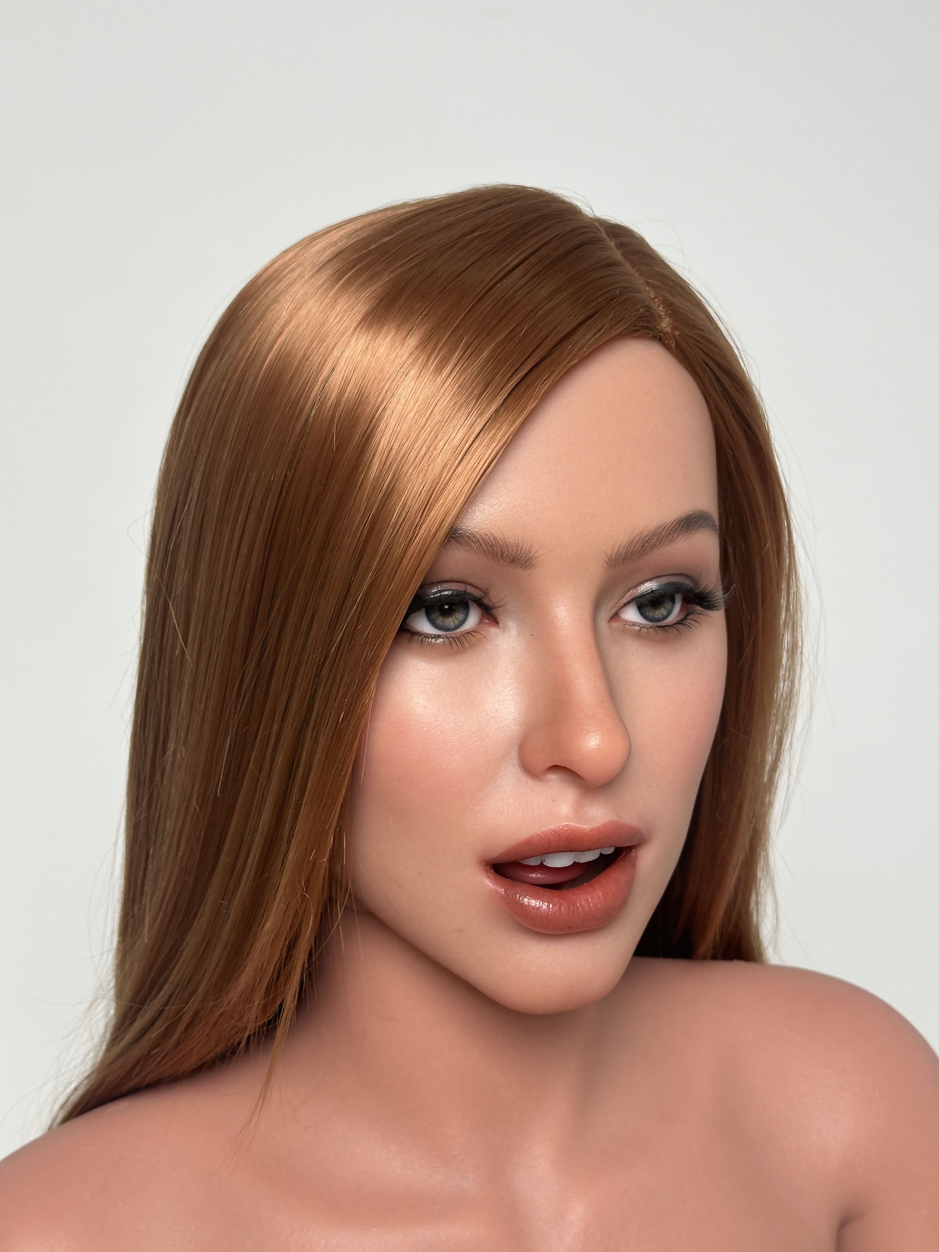 Catherine Silicone Head (Movable Jaw) + SLE Body Premium Sex Doll - ZELEX® [USA STOCK]