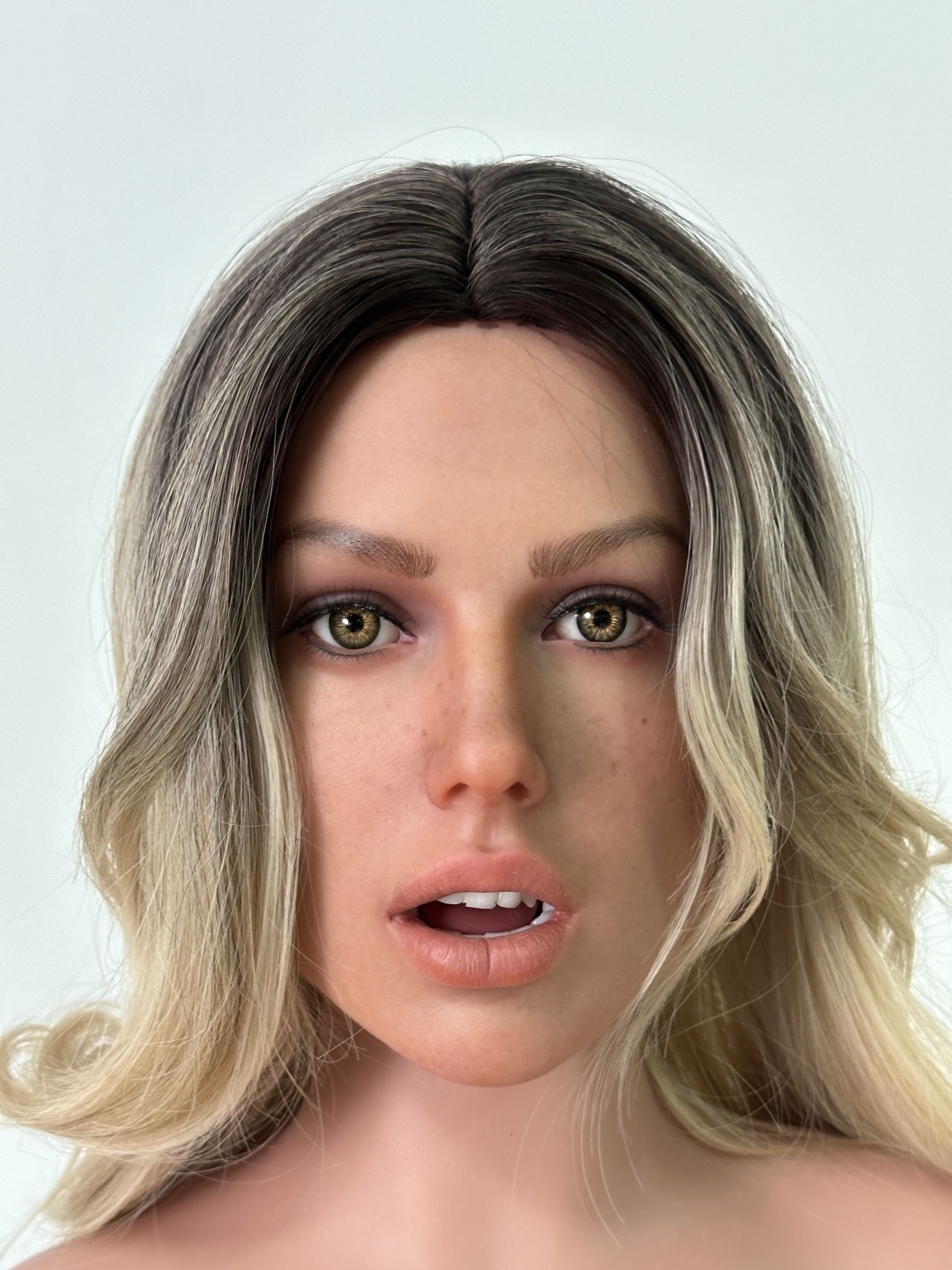 Holly Premium Silicone Head (Movable Jaw) + SLE Body Sex Doll - ZELEX® [USA STOCK]