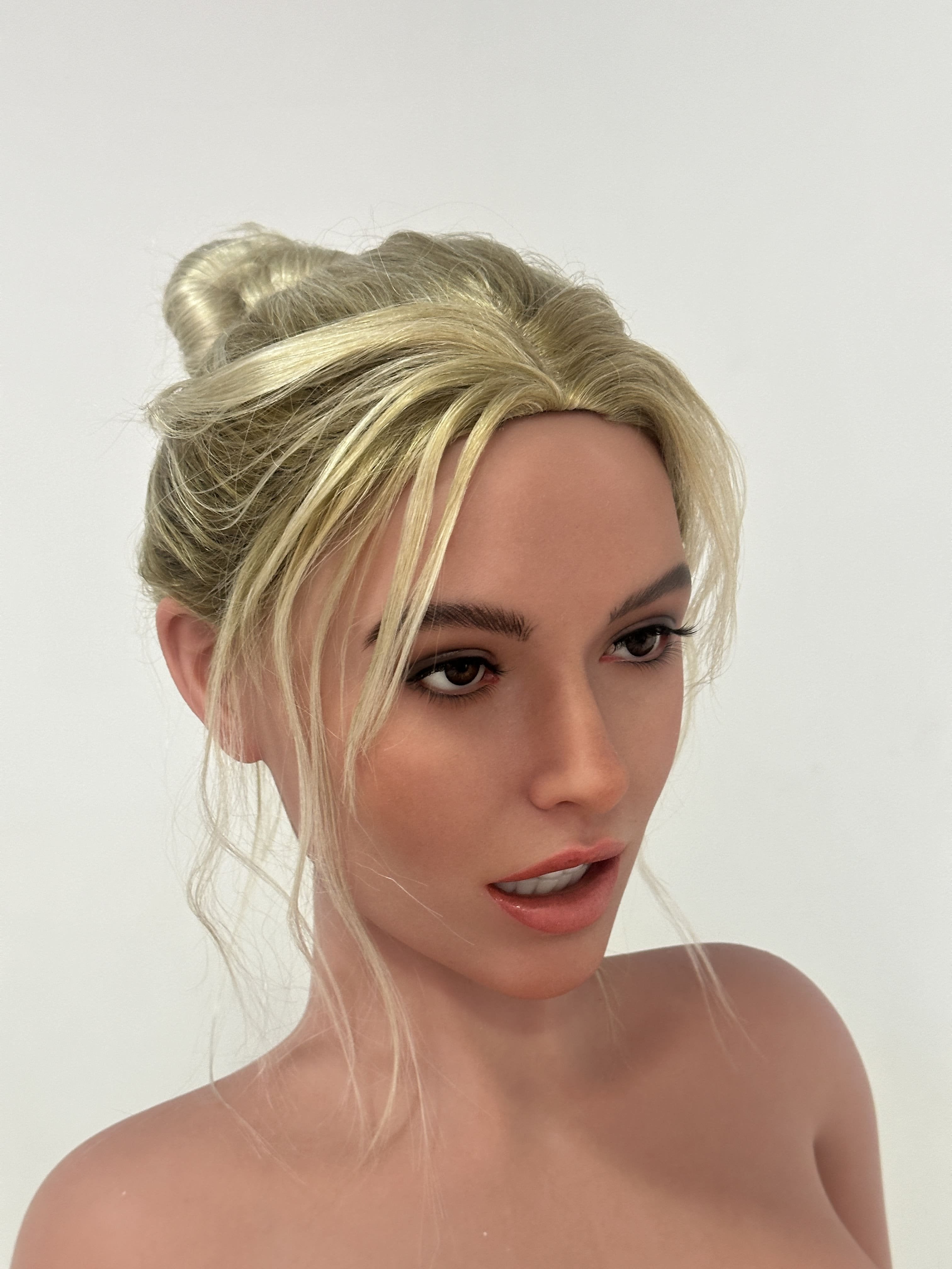 Chrissy Premium Silicone Head (Movable Jaw) + SLE Body Sex Doll - ZELEX® [USA STOCK]