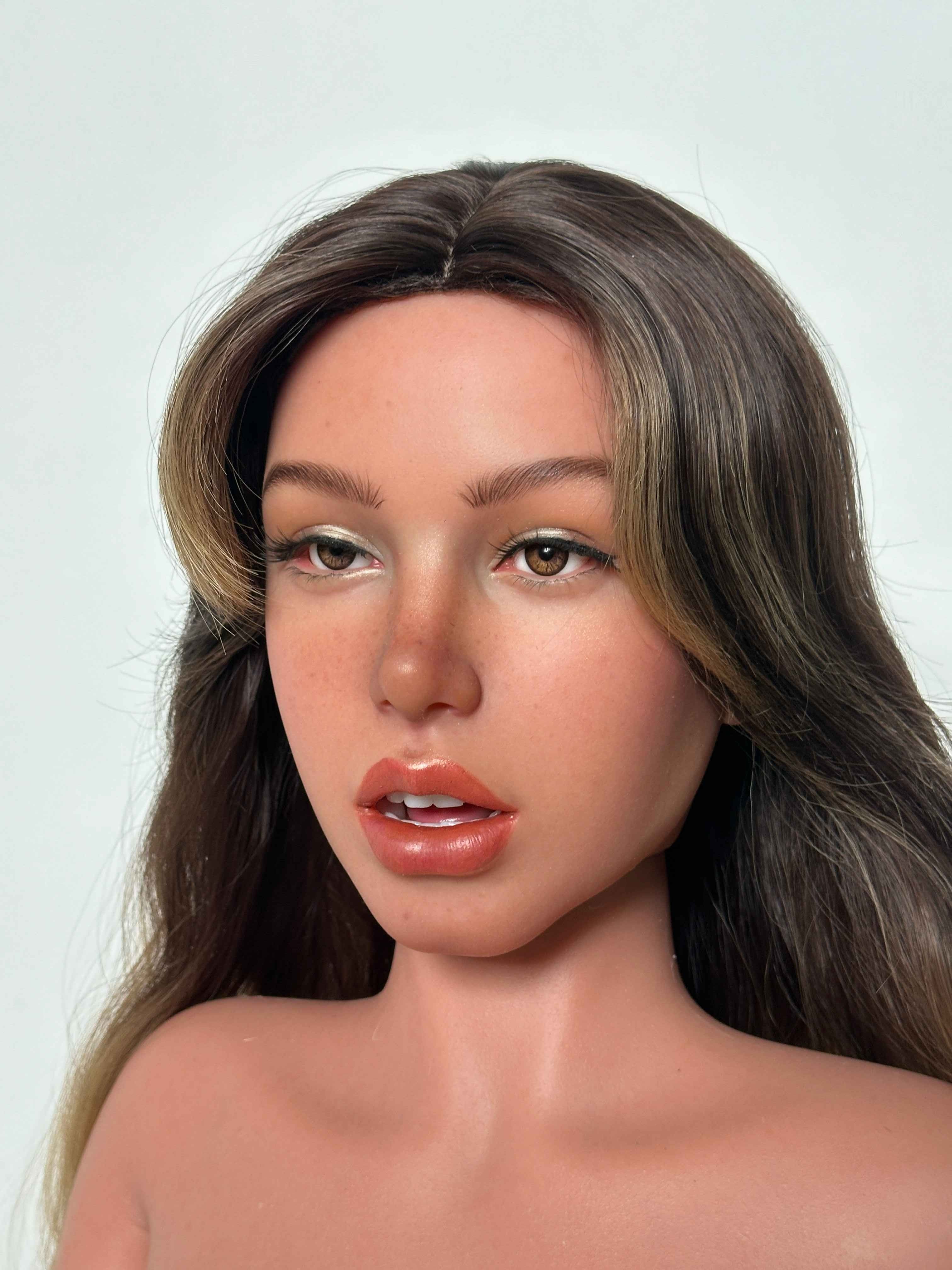 Alyssa Premium Silicone Head (Movable Jaw) + SLE Body Sex Doll - ZELEX® [USA STOCK]