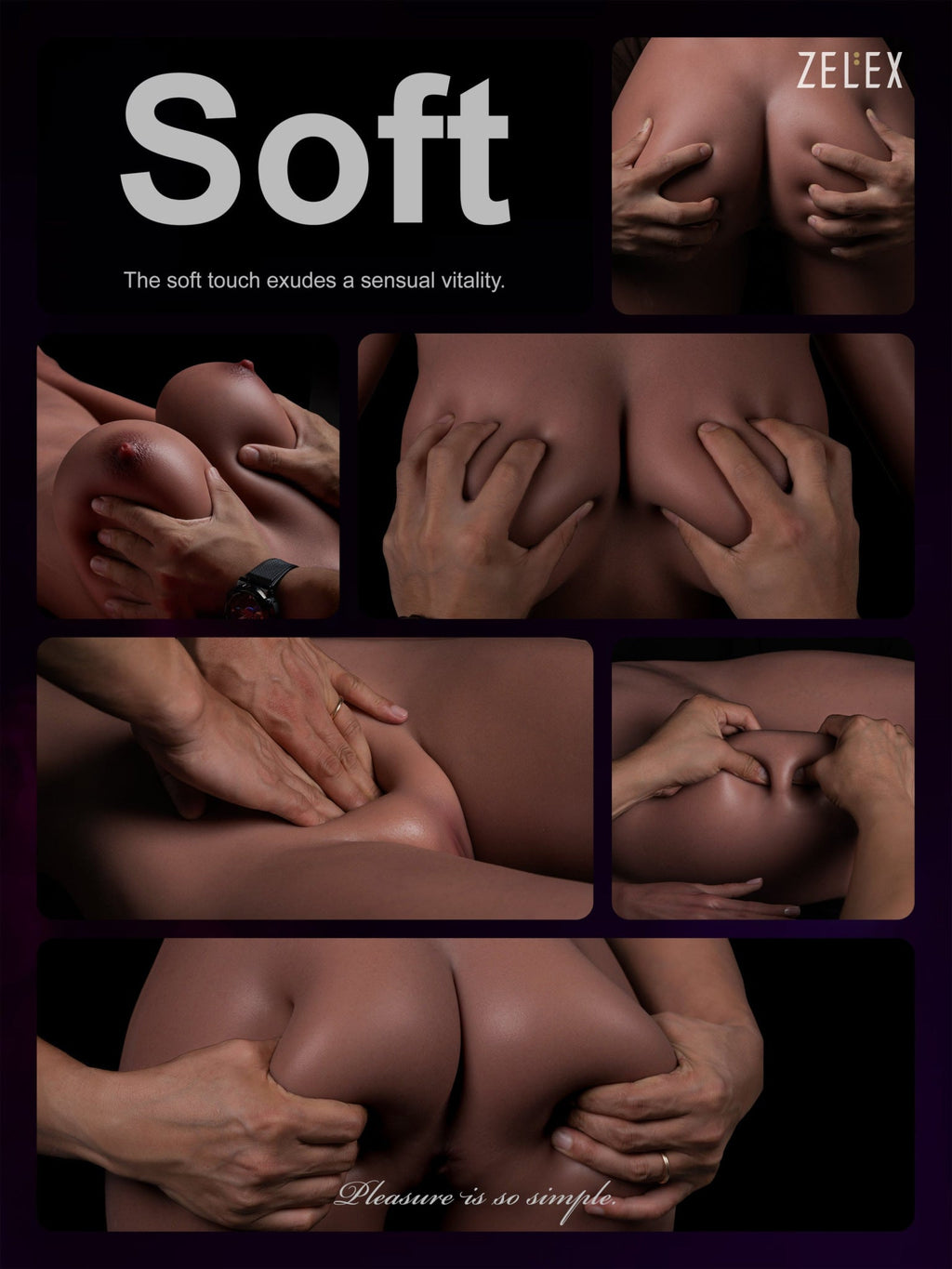 Fanny Premium Silicone Head (Movable Jaw) + SLE Body Sex Doll - ZELEX® [USA STOCK]