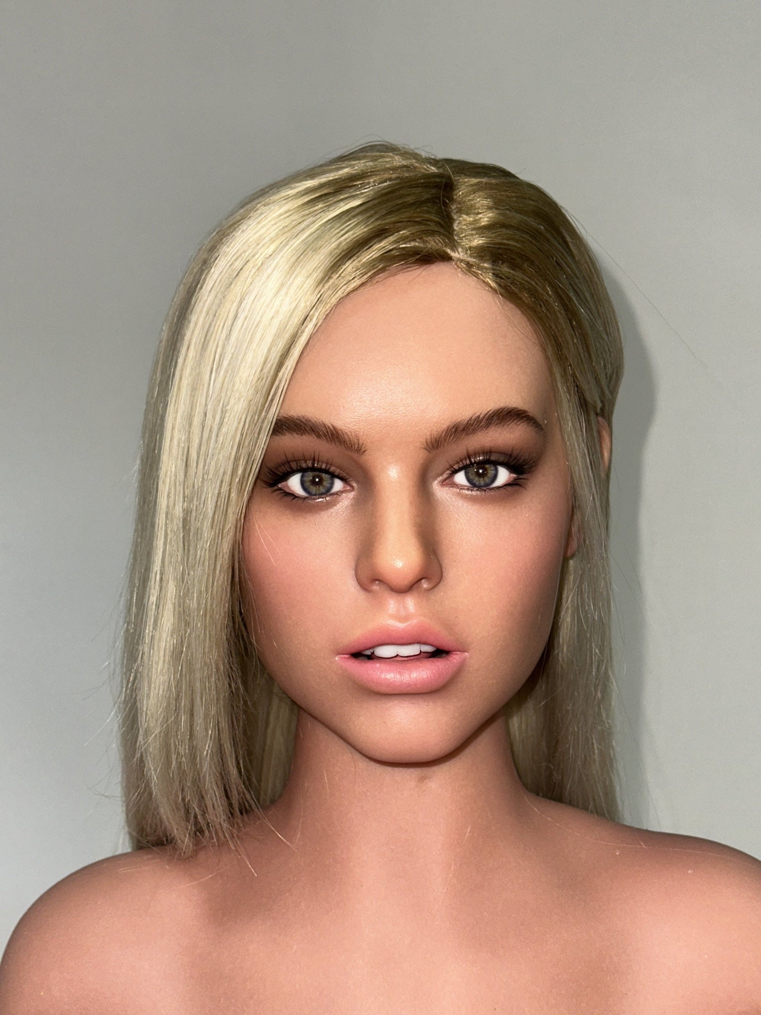 Fanny Premium Silicone Head (Movable Jaw) + SLE Body Sex Doll - ZELEX® [USA STOCK]