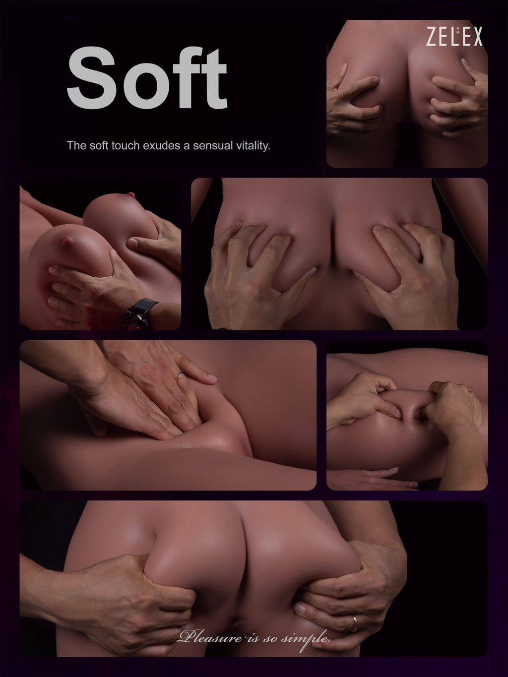 Amanda Premium Silicone Head (Movable Jaw) + SLE Body Sex Doll - ZELEX® [USA STOCK]